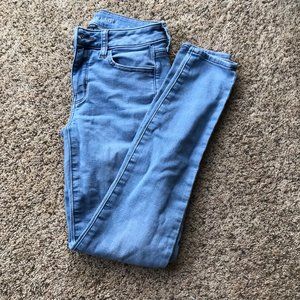 Light washed jeans with no rips!